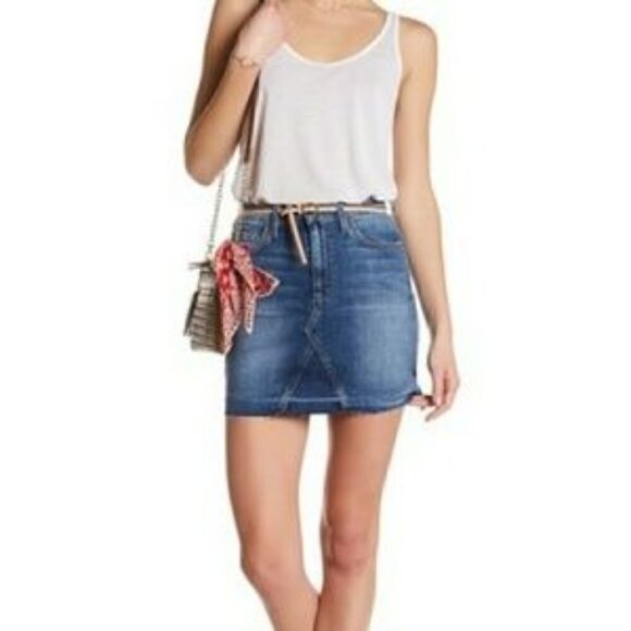 Joe’s Jeans Darcy High Waist Denim Skirt - Picture 6 of 6